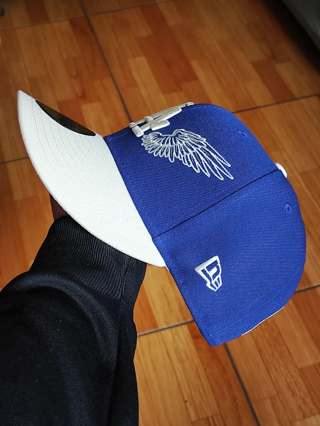 LA Dodgers MLB Team Wings 59FIFTY Fitted Cap Navy