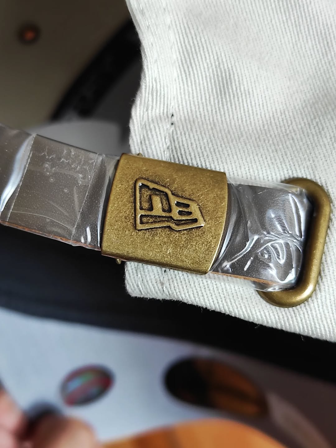 Los Angeles Dodgers'Cream ' 9FORTY A-Frame Strapback New era