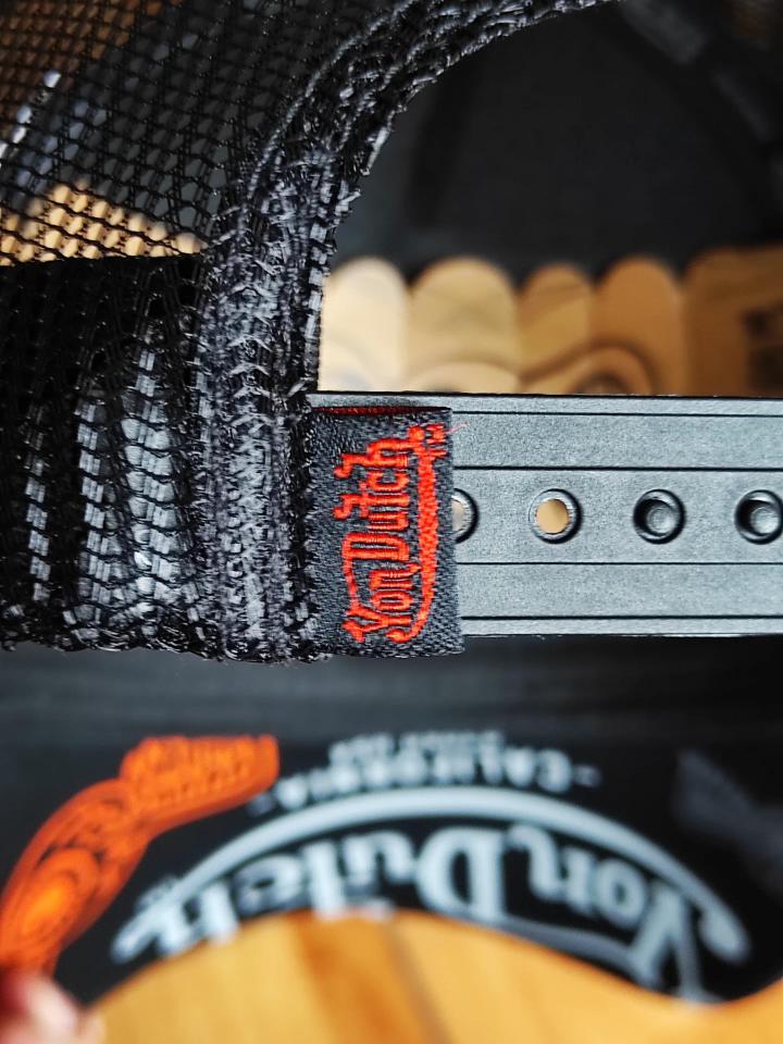 Gorra Von dutch trucker multilogo black edition
