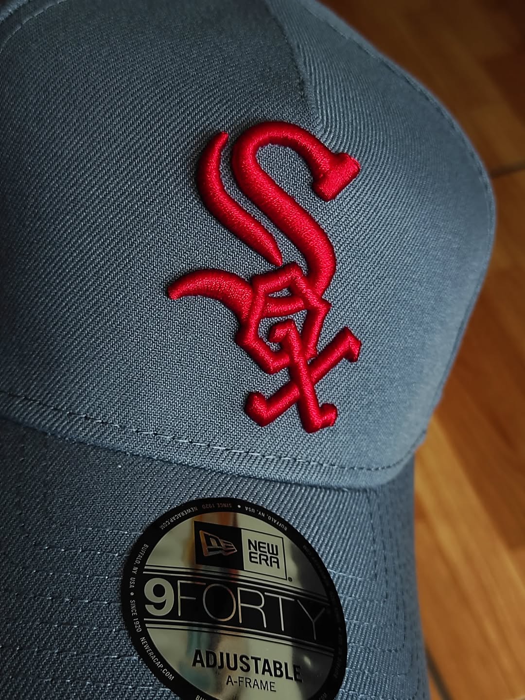 New Era white Sox all Star Game gray red 9Forty A Frame Snapback Hat