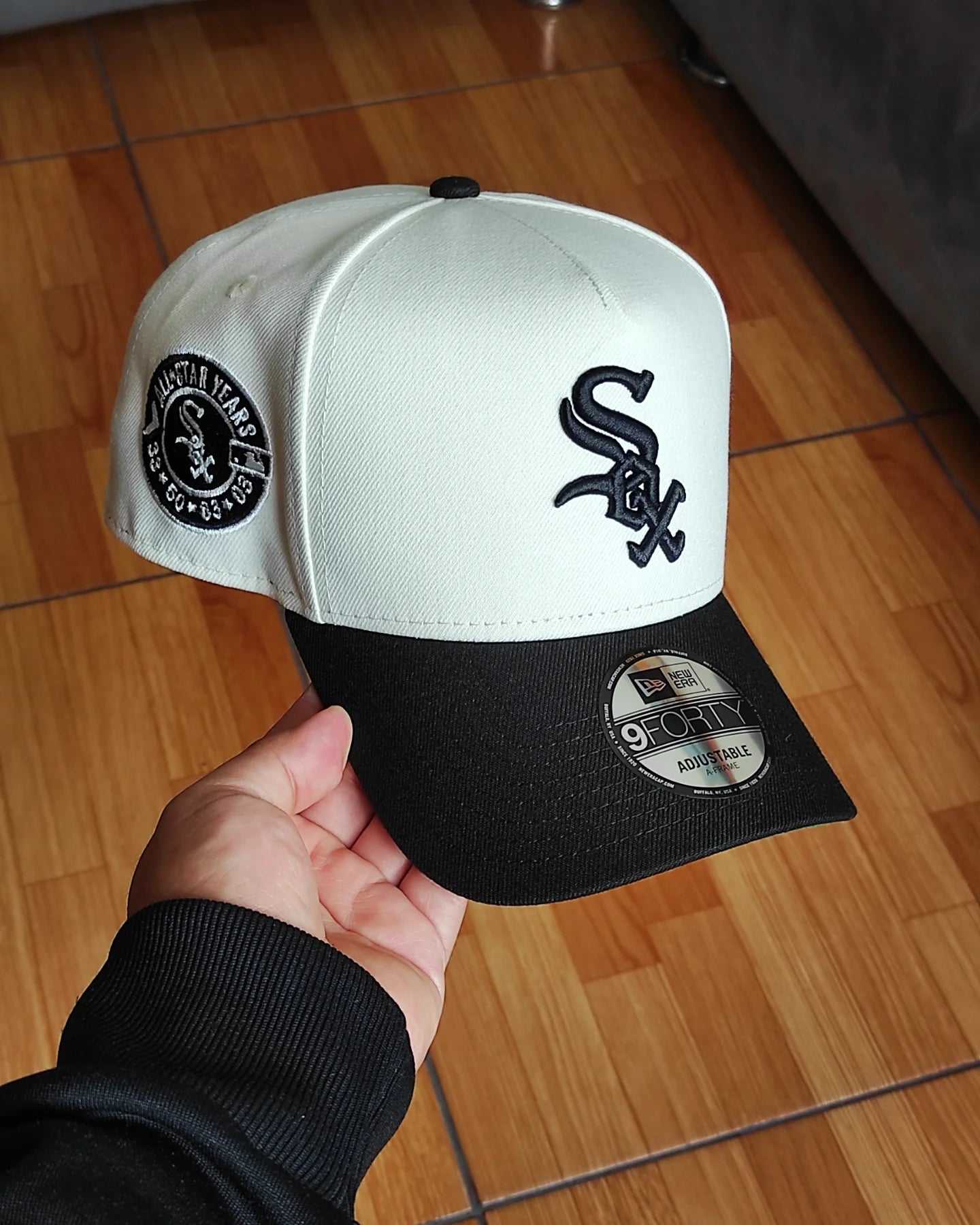 New Era Chicago White sox Chrome black  9 FORTY A-FRAME