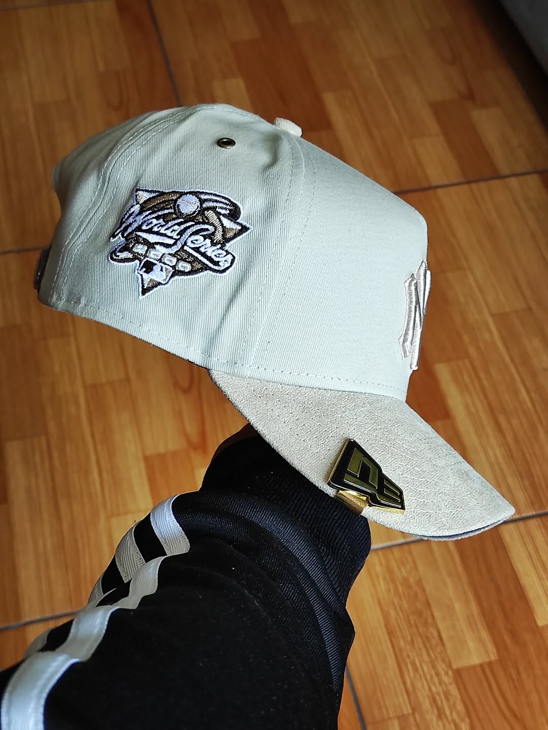 New York Yankees 'Cream ' 9FORTY A-Frame Strapback New era