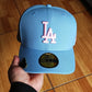 New Era Los Angeles Dodgers world series champions 2024 sky pink 59fifty