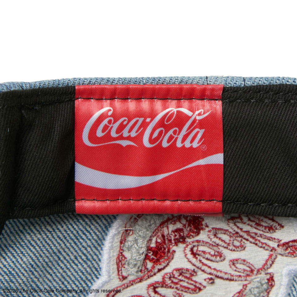 Coca cola x New Era Denim 9FIFTY Snapback