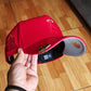 New Era Anaheim Angels Stadium 50th Anniversary All Red Edition 9Forty A Frame Snapback