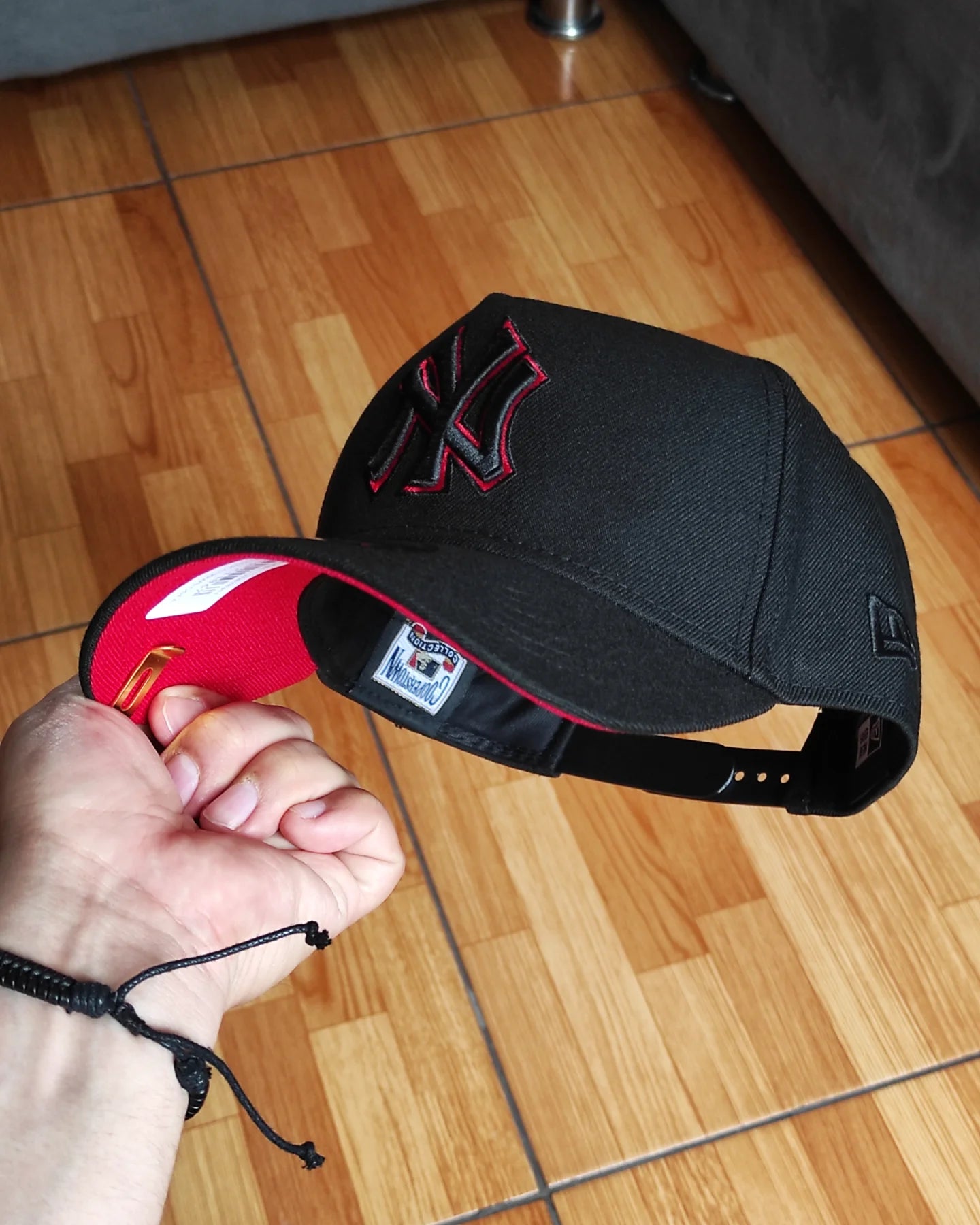 New Era New York Yankees 1999 world series black red 9Forty A-Frame Snapback