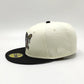 Off White Pittsburgh Pirates Black Visor Gray Bottom Three Rivers Stadium Side Patch New Era 59Fifty Fitted