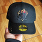 New Era Anaheim Ducks Inaugural Season Black Out Fire Edition 59Fifty Fitted Hat