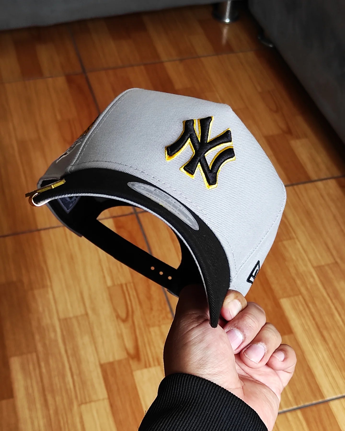 New Era New York Yankees world series 1999 plomo negro - 9 Forty A-FRAME