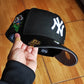 New Era New York Yankees BLACK felt 🦋 59FIFTY