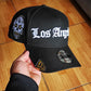 New Era Los Angeles Dodgers skull ☠️ Black  Edition 9Forty A Frame Snapback