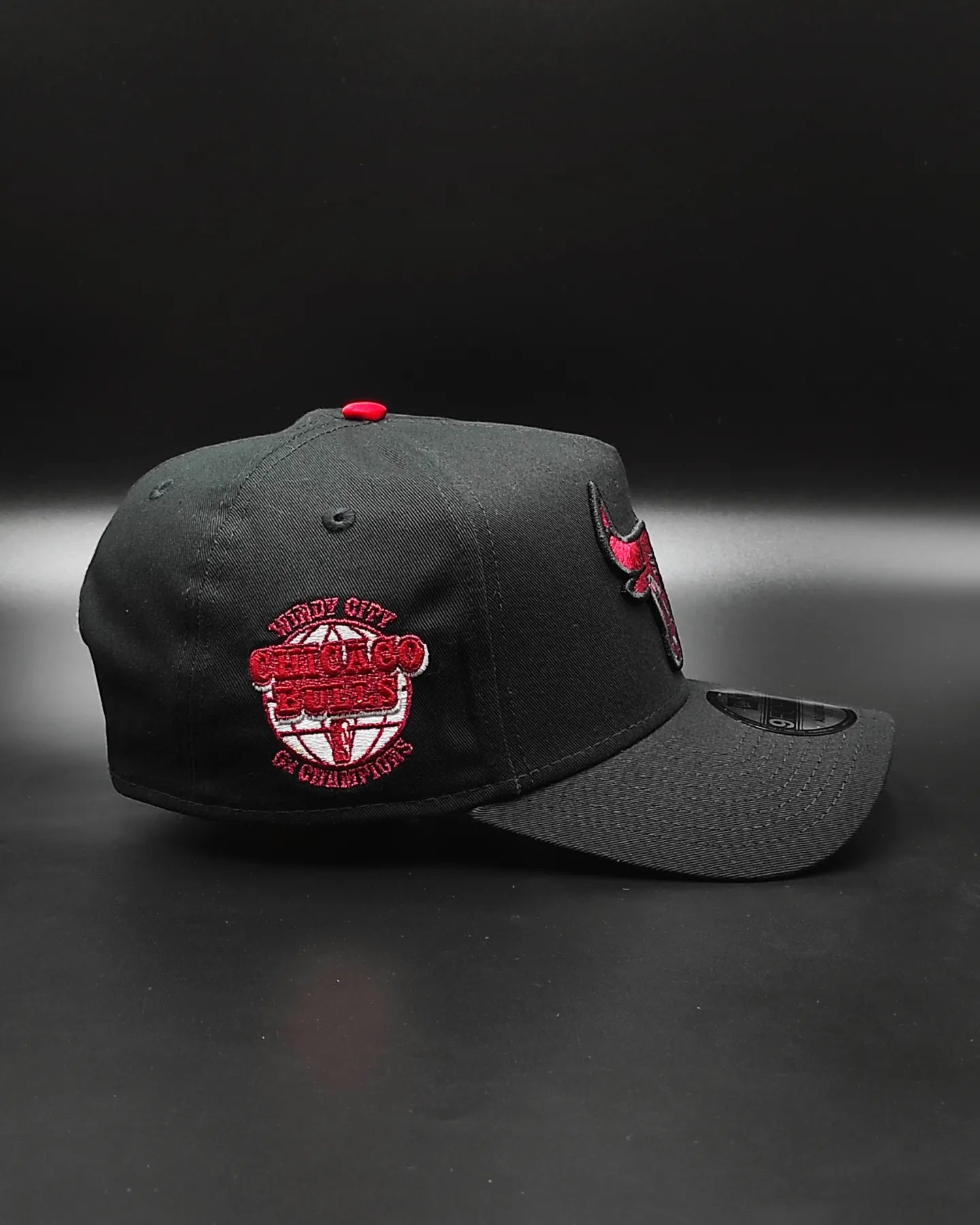 New Era Chicago bulls 'Negro & Scarlet' 9FORTY A-Frame Snapback