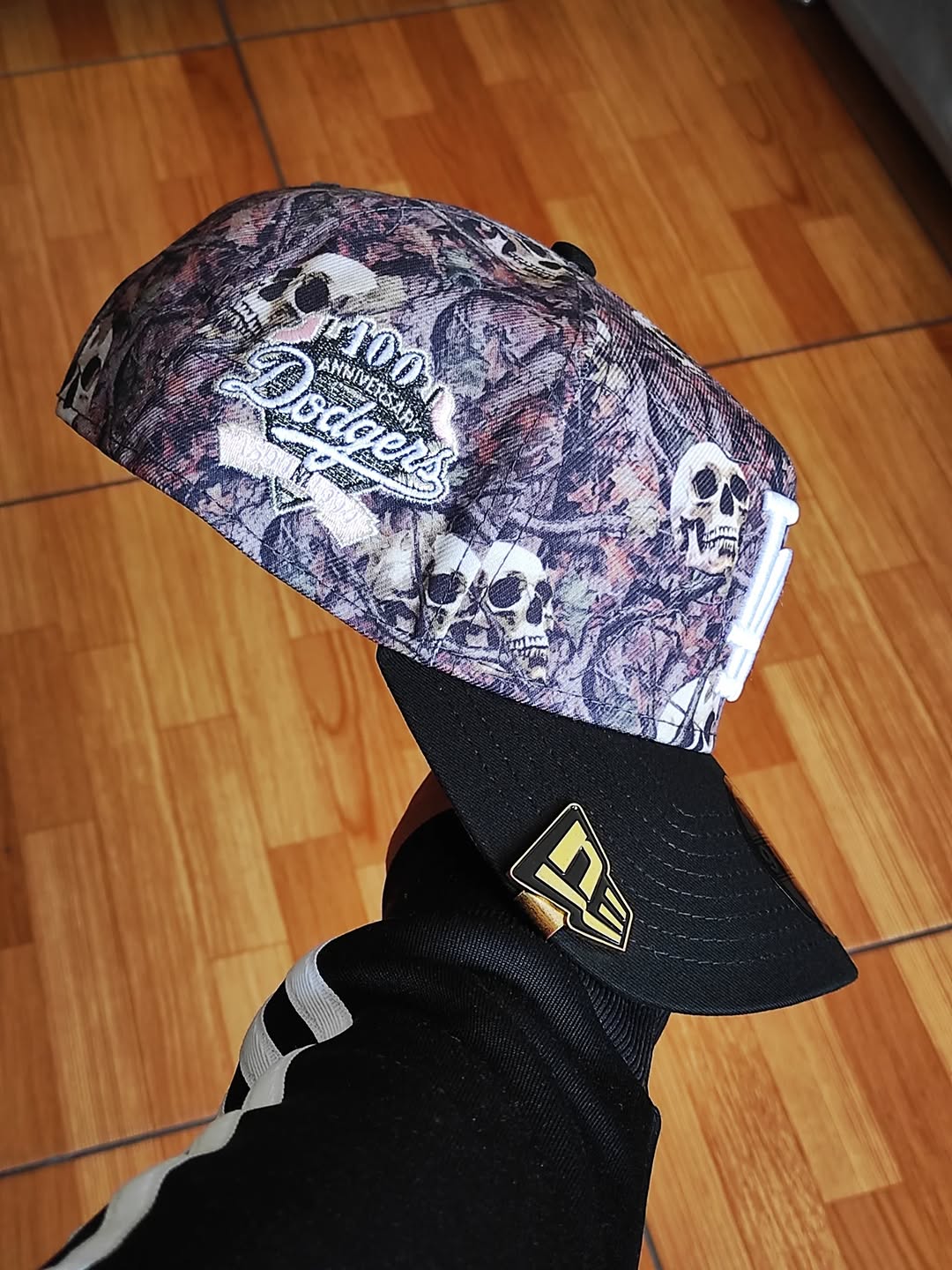 New Era Los Angeles Dodgers SKULL ☠️ 9FORTY A-FRAME hat