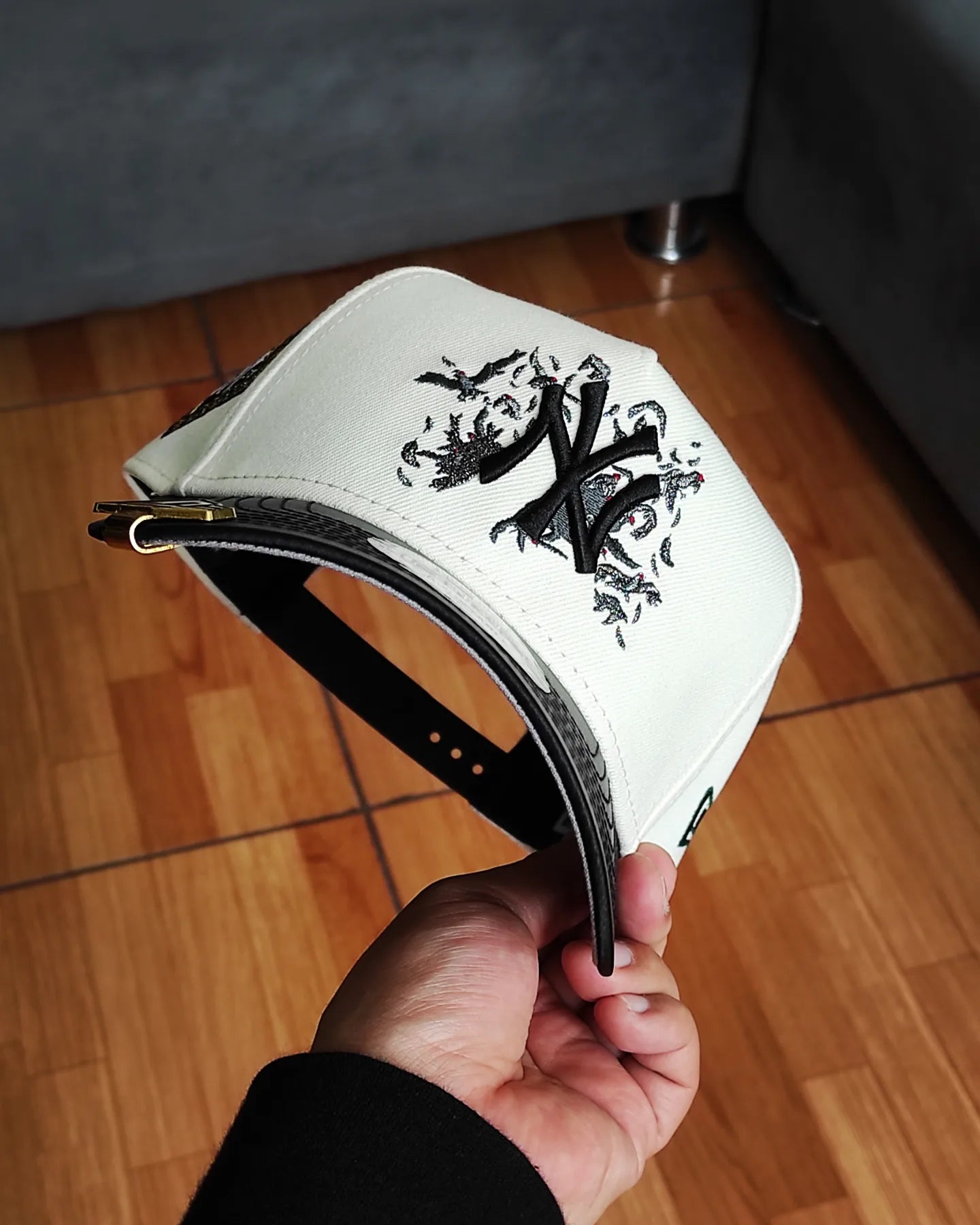 New Era New York Yankees World series 1952 viscera satinada chrome cuervos two Tone 9 FORTY AFRAME