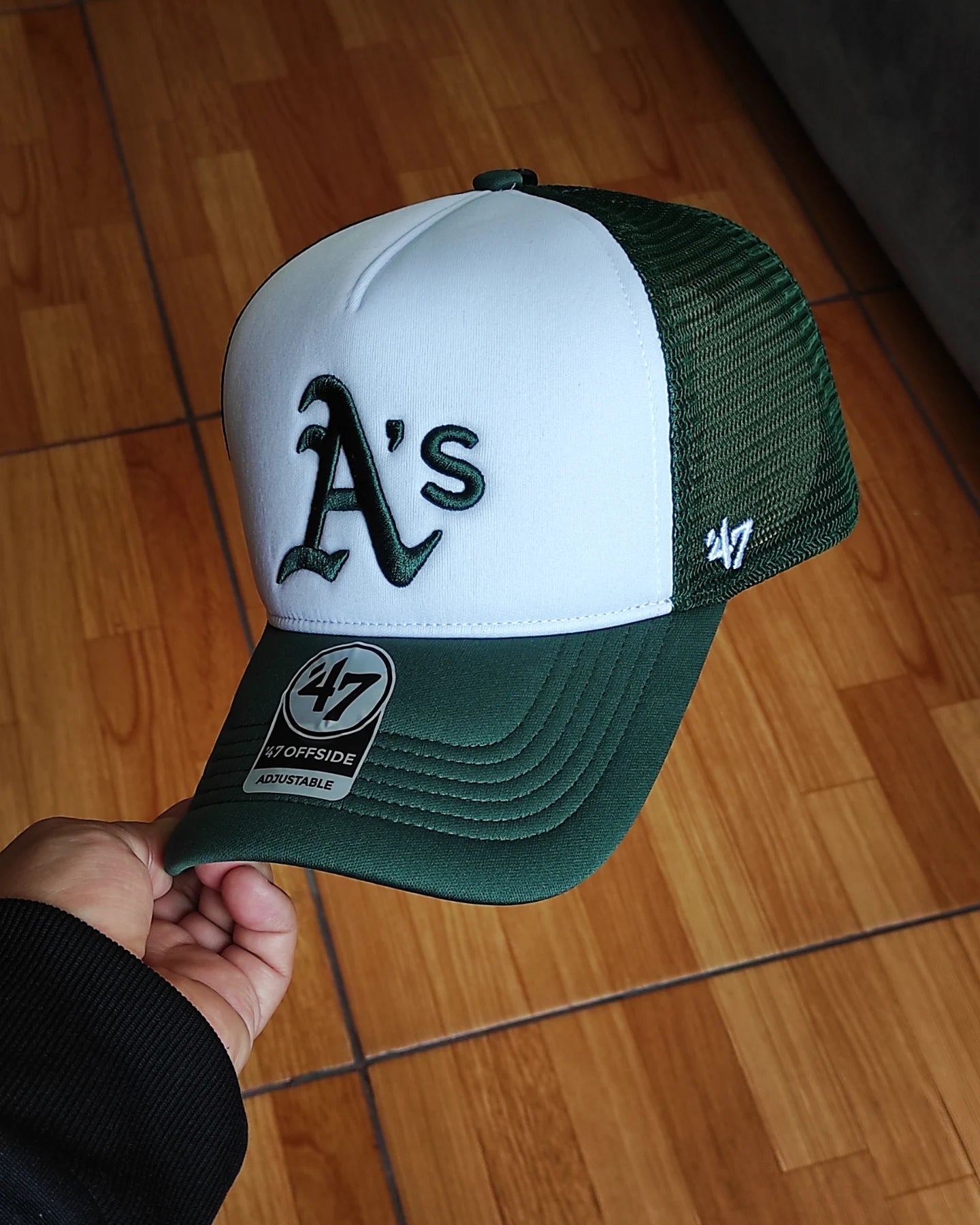 47Brand Oakland Athletic foam Trucker Snapback
