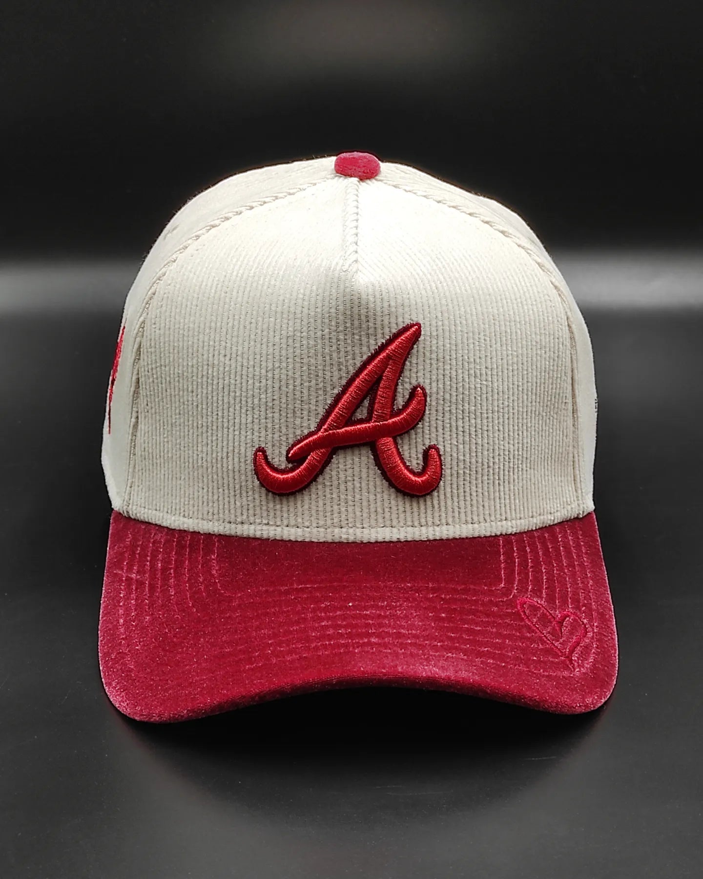 Newera Atlanta Braves Corduroy velvet 9 forty aframe Snapback