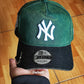 New Era New York Yankees DENIM green 9FORTY A-FRAME Snapback