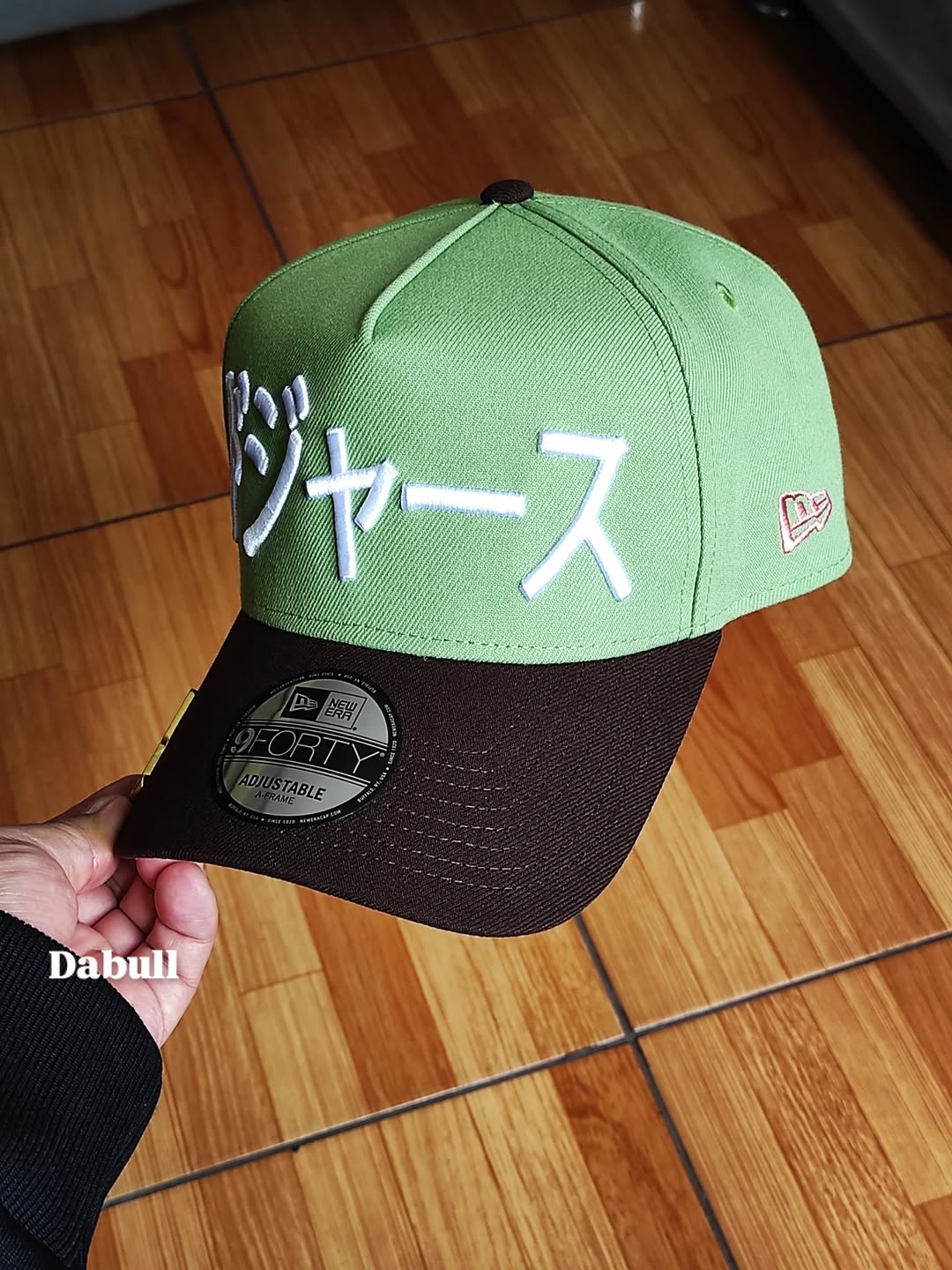 New Era Los Angeles Dodgers Tokyo series matcha green 9forty A-FRAME hat
