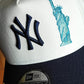 New Era New York Yankees 50th ANNIVERSARY chrome navy 9FORTY A-Frame Frame Snapback