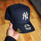 New York Yankees Gray Bottom City Art Side Patch New Era 9Fifty Snapback - Navy Blue