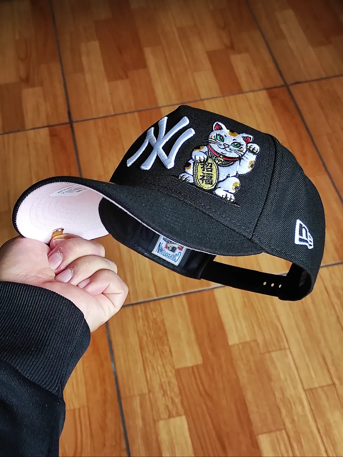 New era 9FORTY A-Frame New York Yankees 1996 world series Lucky cat pink uv
