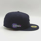 New Era 59fifty silk icys chicago white sox 2005 world series patch hat - navy