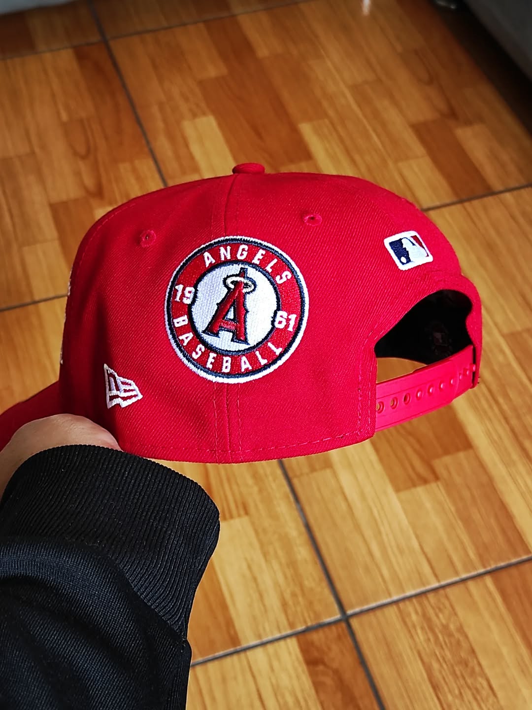 New Era ANAHEIM ANGELS city red 9FORTY A-FRAME Snapback