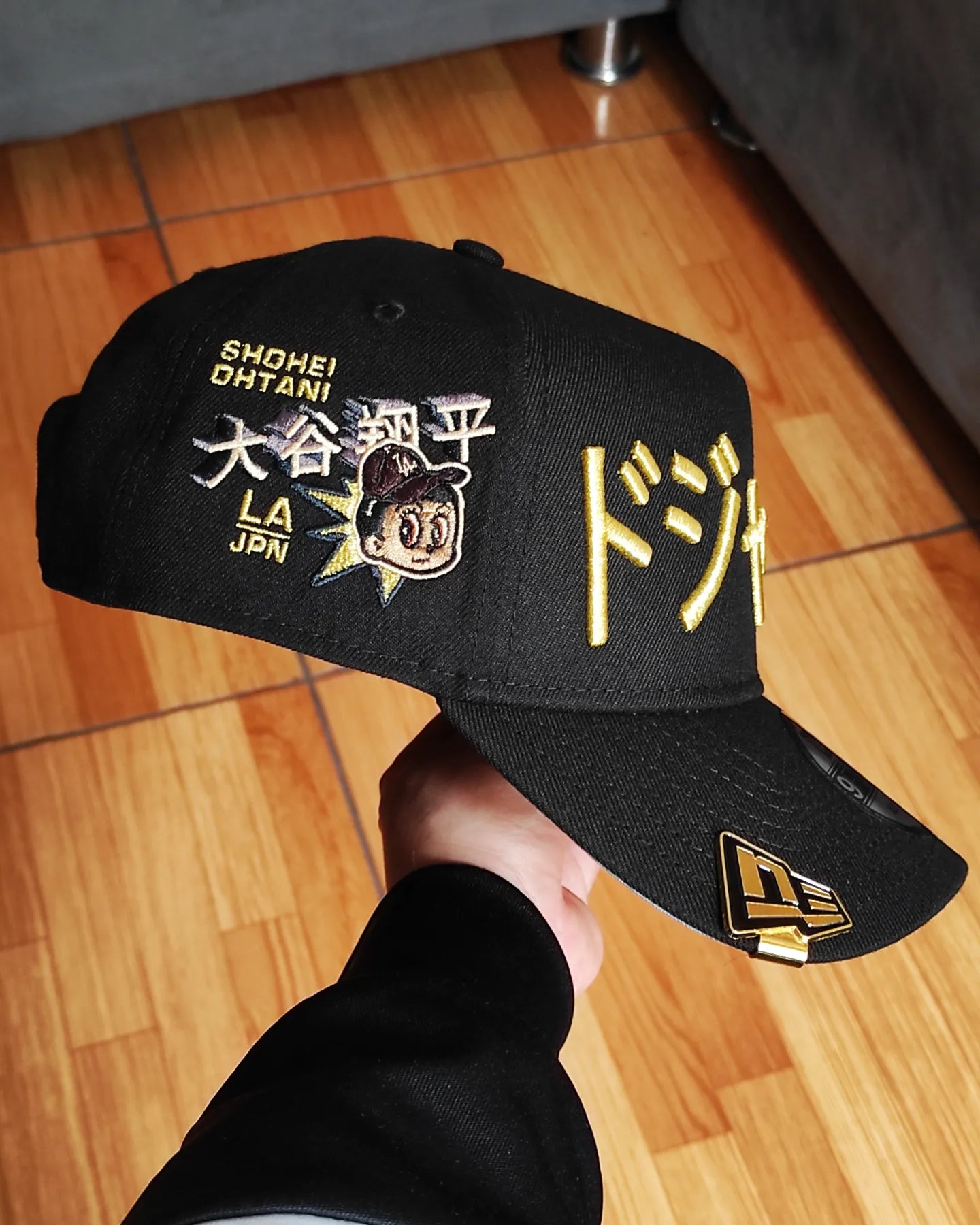 New Era Los Angeles Dodgers Ohtani Gold Metallic Prime Edition 9Forty A Frame Snapback
