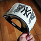 New Era New York Yankees Subway Series Angel Chrome Two Tone Edition 9Fifty A Frame Snapback Hat