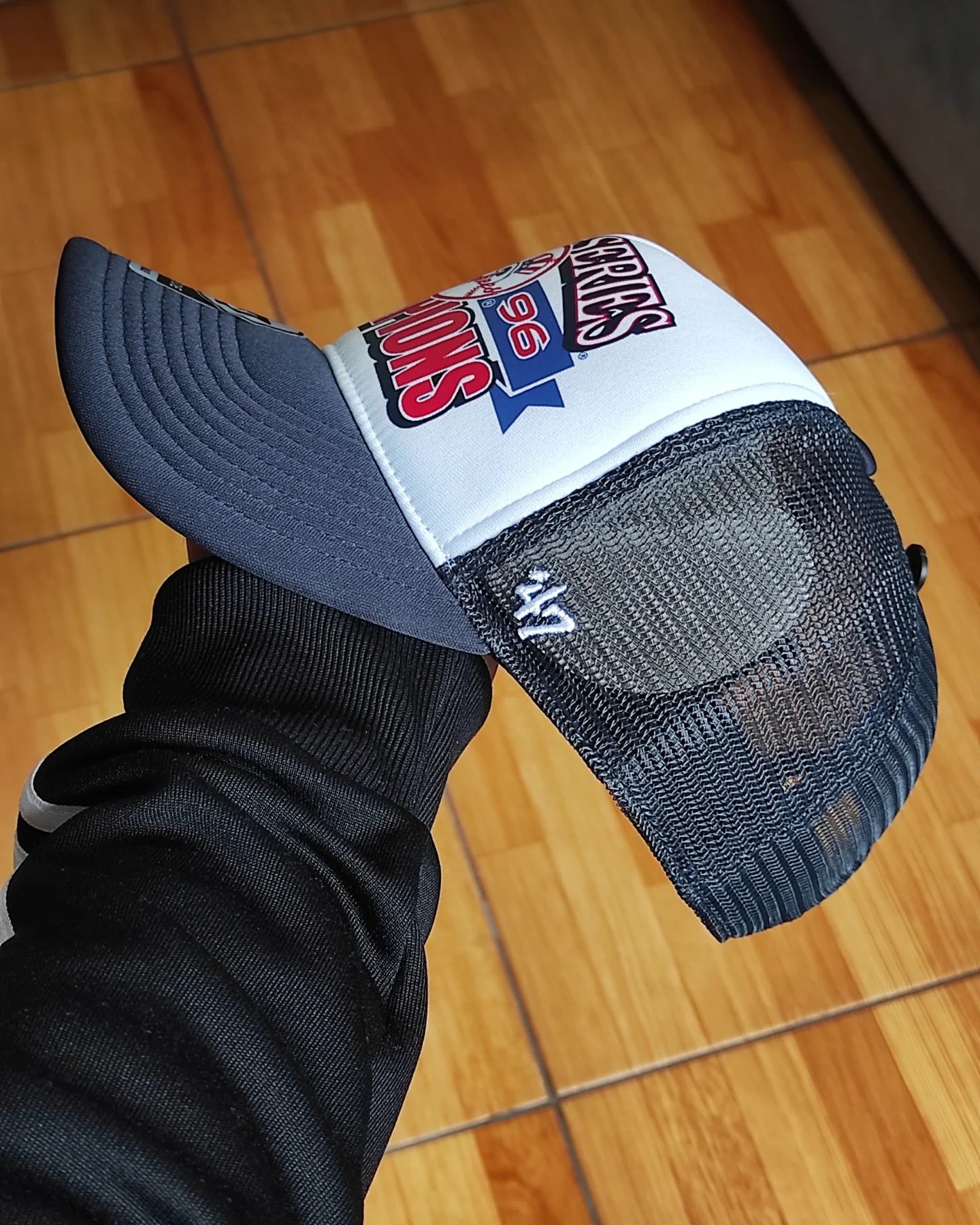 47Brand New York Yankees  world series Navy foam Trucker Snapback