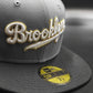 New Era Brooklyn Dodgers Black Visor Pink Bottom Ebbets Field Side Patch gray 59Fifty Fitted