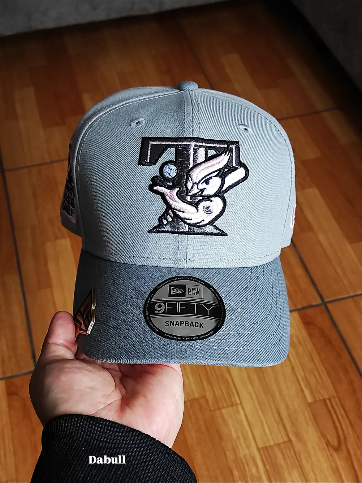 New Era Toronto BLUE Jays All Star Game gray 9FIFTY snapback UV pink