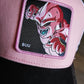 Gorra trucker rosa, blanca y negra Kid Buu DBZ8 BUU Dragon Ball de Capslab