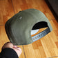 Olive Green Chicago Cubs Brown Visor Snow Gray Bottom 1990 All Star Game Side Patch New Era 9Fifty Snapback
