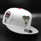 New Era Arizona Diamondbacks 1998 New Era 9Fifty Snapback blanco , rojo , plomo