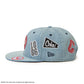 Coca cola x New Era Denim 9FIFTY Snapback