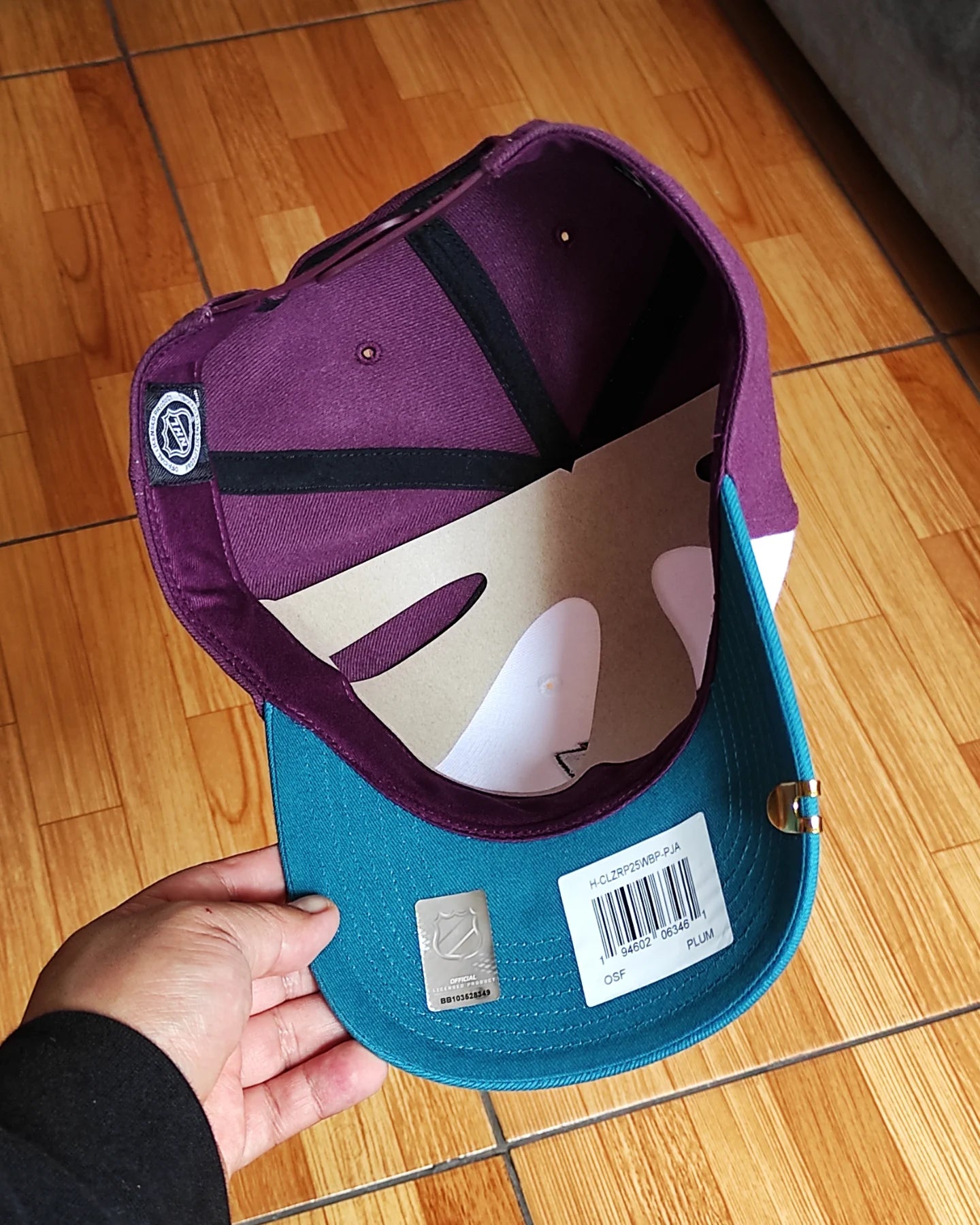 47BRAND Anaheim Ducks cold zone snapback