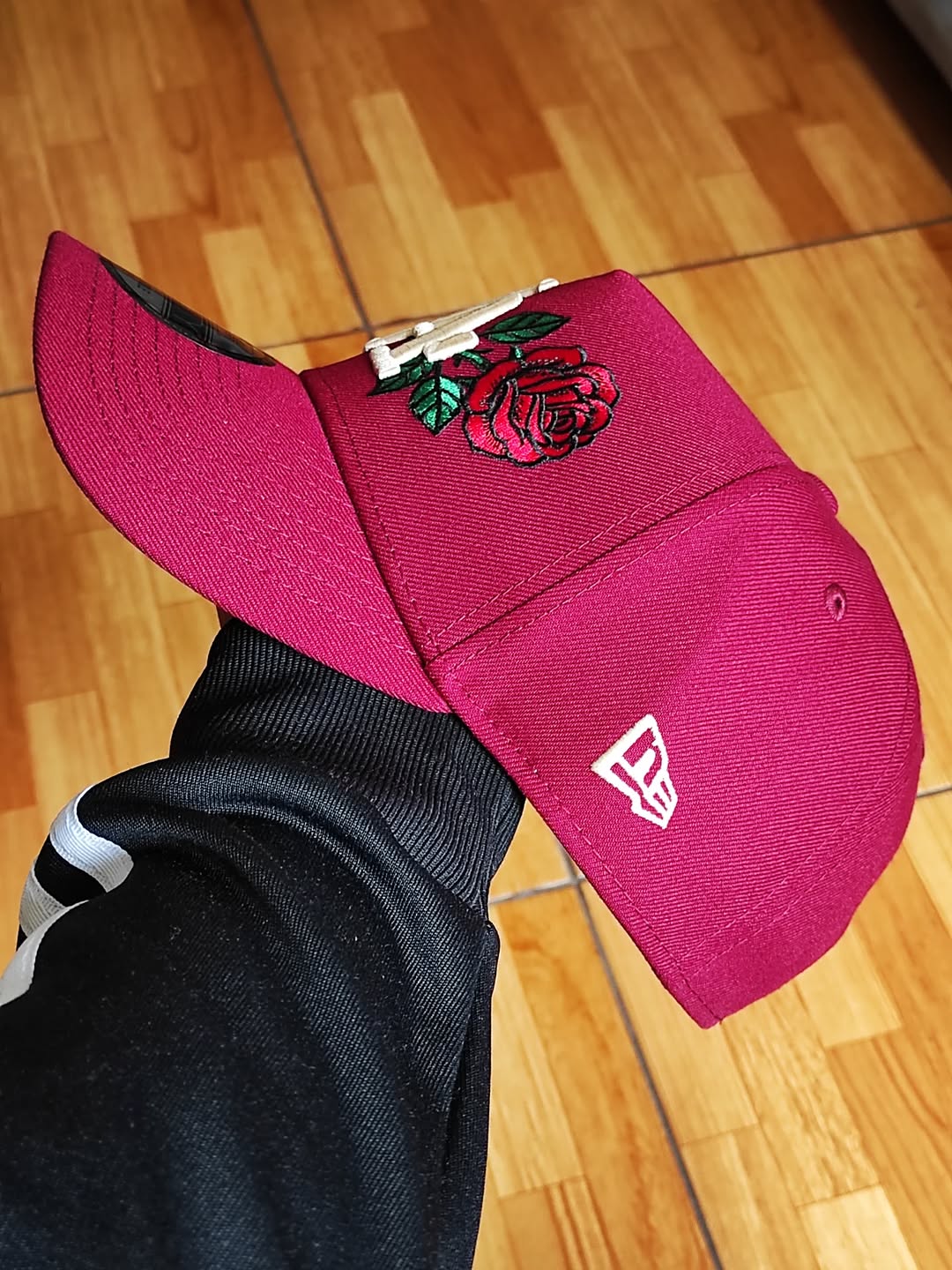 LOS ANGELES DODGERS WORLD SERIES ROSE NEW ERA 9FORTY A-FRAME