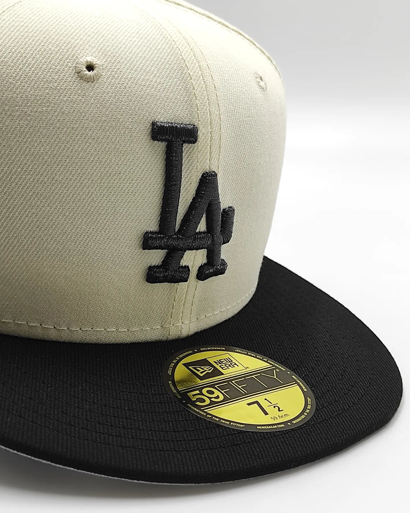 New Era Los Angeles Dodgers 100th anniversary chrome metallic two tone edition 59fifty fitted hat