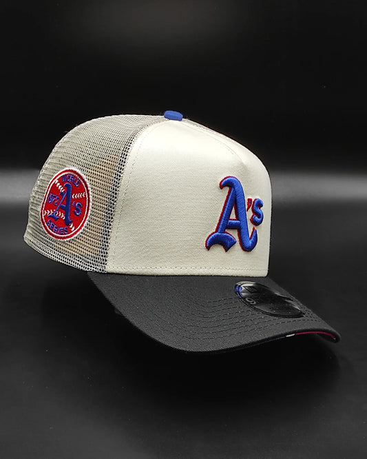 New Era Oakland Athletic 9 Forty A-FRAME Trucker Snapback