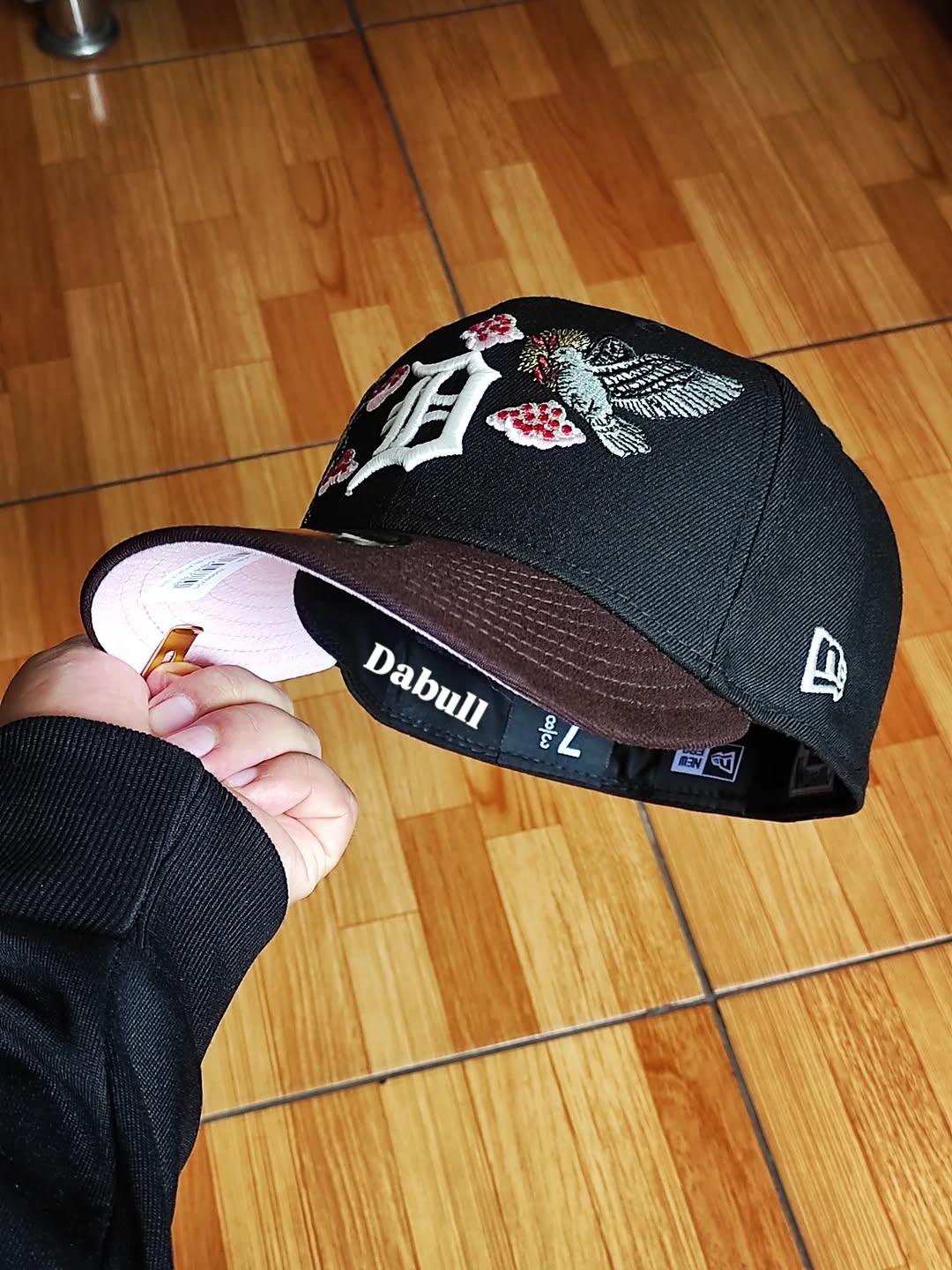 Detroit tigers mlb BLACK two tone pink uv/ New Era 59fifty