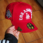 New Era Los Angeles Dodgers viva red edition 59fifty fitted