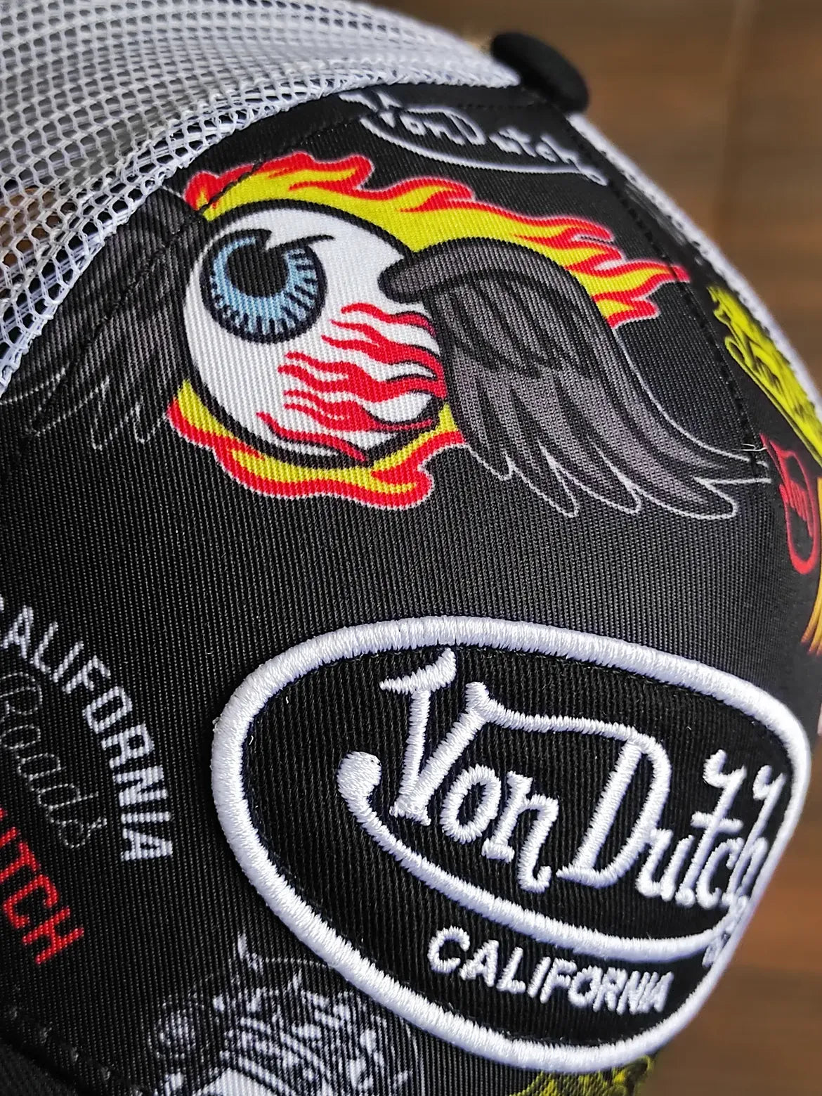 Von dutch trucker cap multilogo Exclusiva