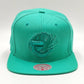 Mitchell & Ness Memphies Grizzlies Monochrome Original Fit Snapback teal