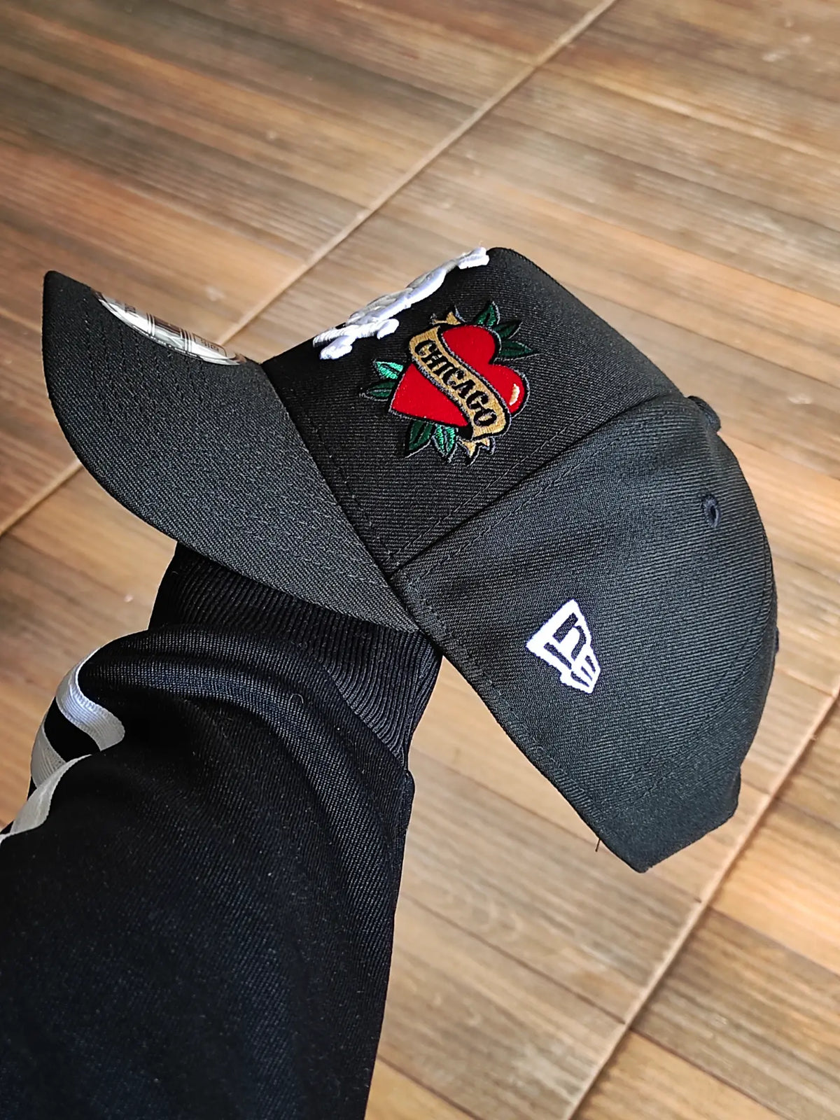 New Era Chicago White Sox World Series 2005 Tattoo Black Prime Edition 9Forty A Frame Snapback Hat