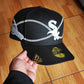 New Era White sox chain✨️ wrap black 59FIFTY Fitted