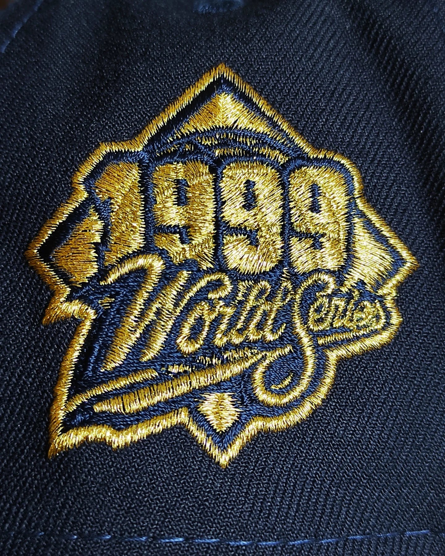 New Era New York Yankees World Series 1999 Gold Navy Two Tone A Frame 9Forty Snapback Hat
