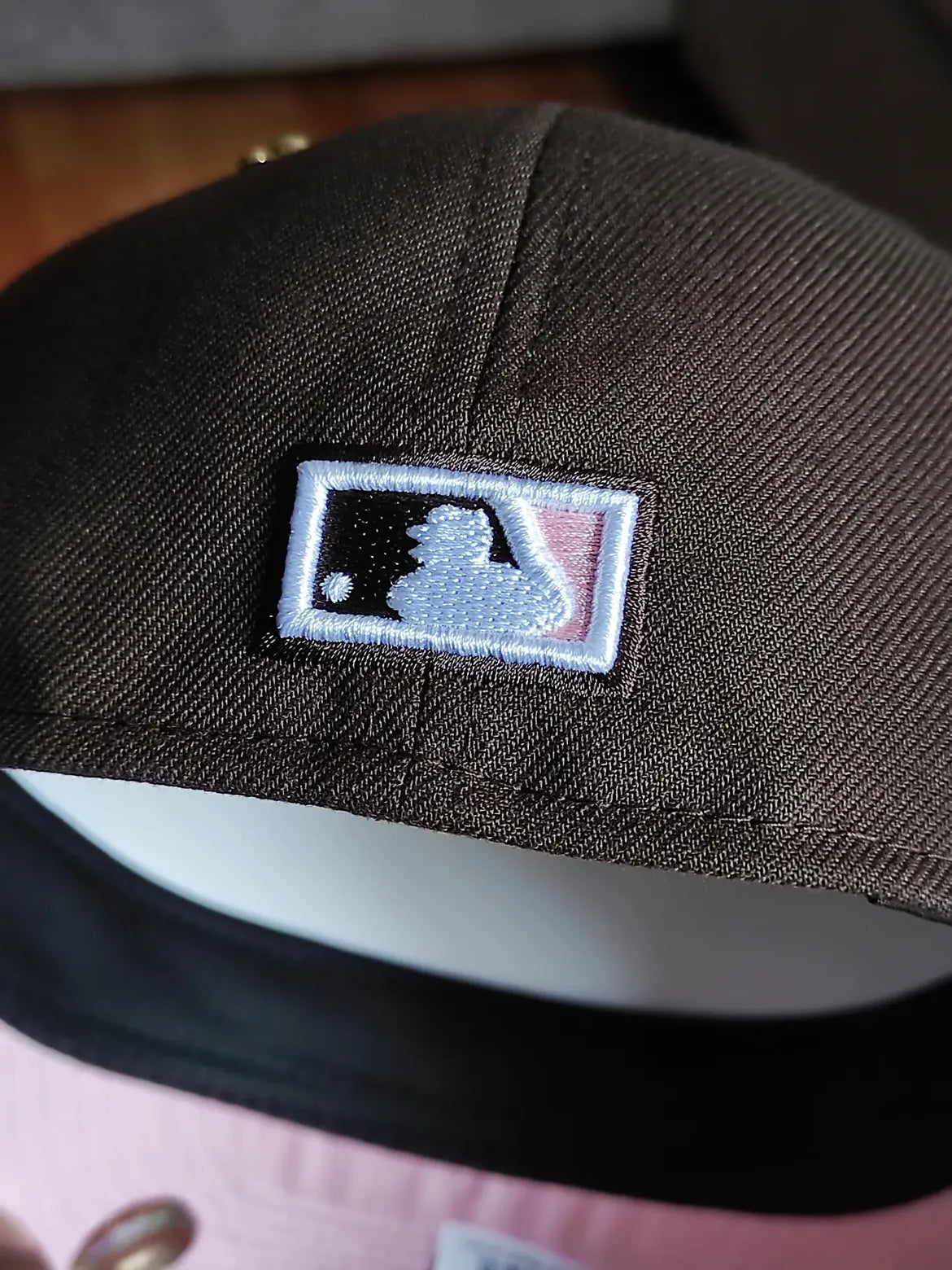 New York yankees mlb walnut pink uv / new era 59fifty
