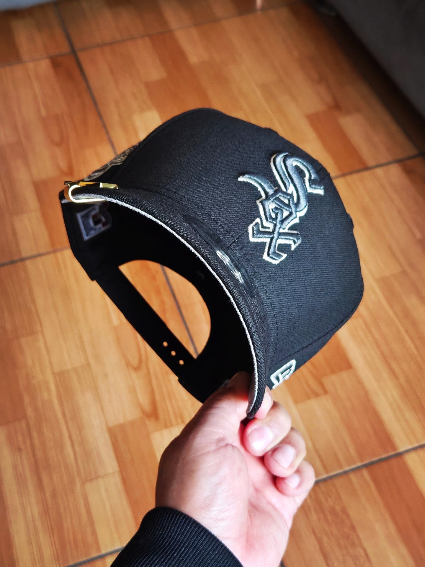 NewEra White Sox World Series Black 9fifty Snapback