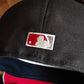 New Era 59fifty mlb los angeles dodgers 100th anniversary two tone / scarlet uv fitted cap